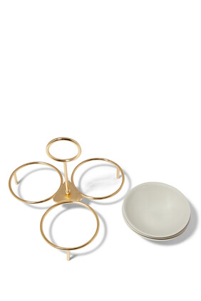 Porcelain Serving Bowls, Set of 3